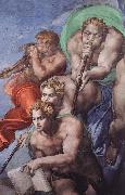 Michelangelo Buonarroti Last Judgment oil